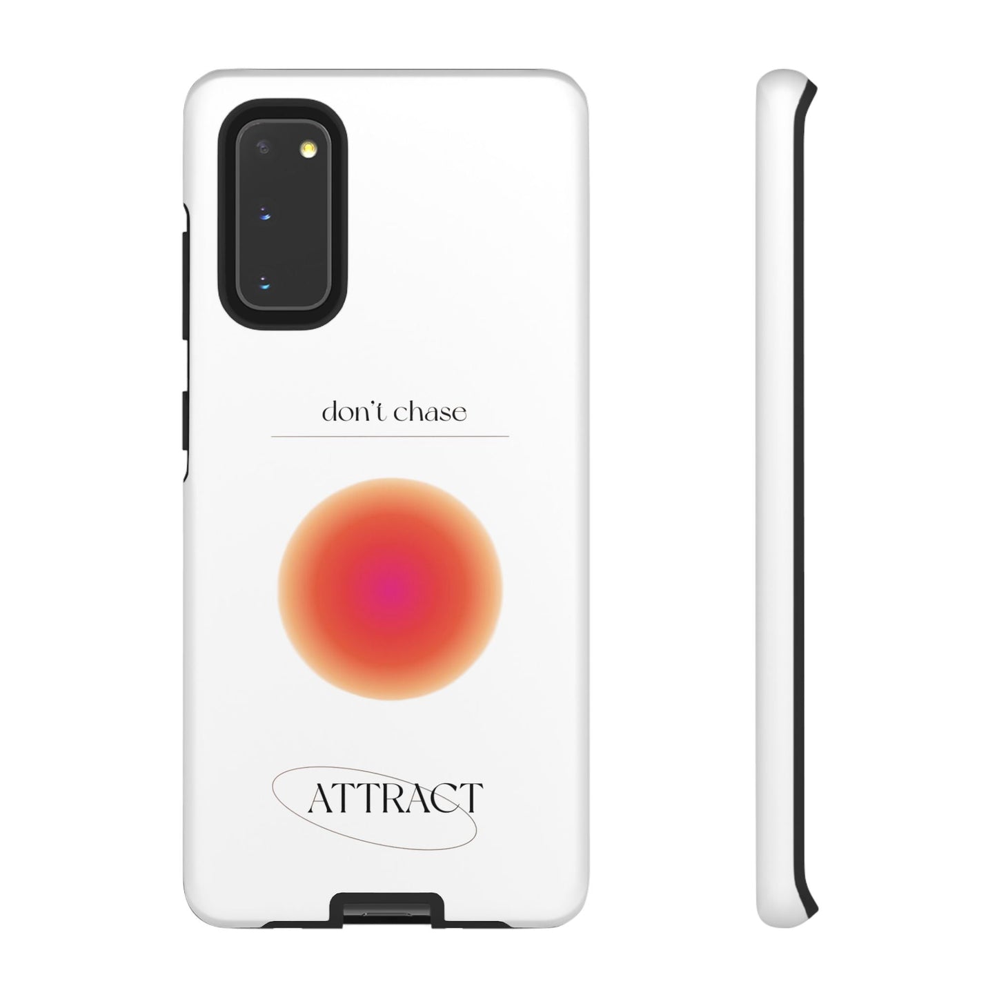 Phone Case, Don't Chase Attract Tough Cases, Durable Cover, Protective Shell, Rugged Case, Impact Resistant, Phone Accessory - Its Fine, I Am Fine