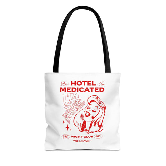 Hotel Medicated Tote Bag - Its Fine, I Am Fine