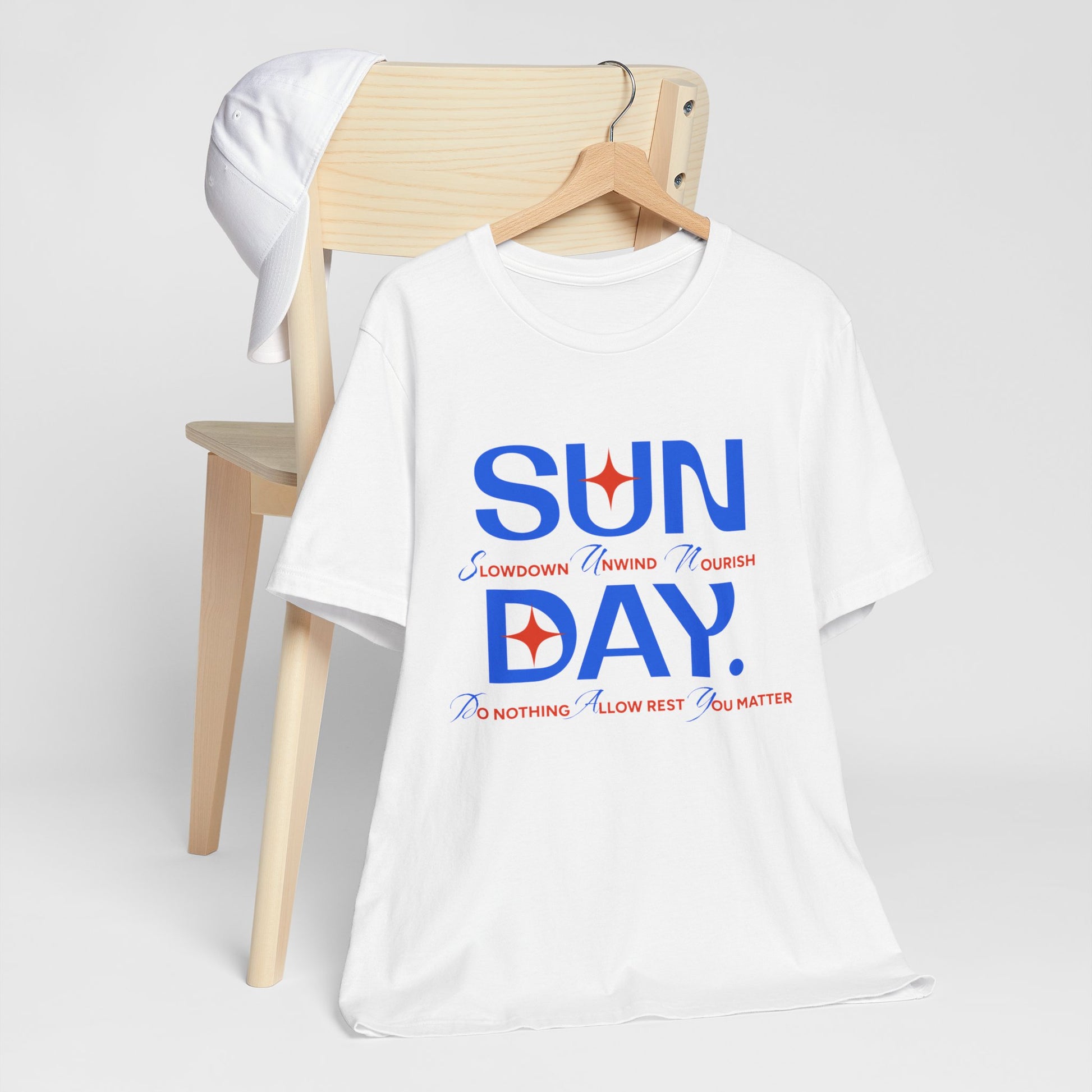 Relaxing Sunday Unisex Tee – The Ultimate Comfort & Motivation - Its Fine, I Am Fine