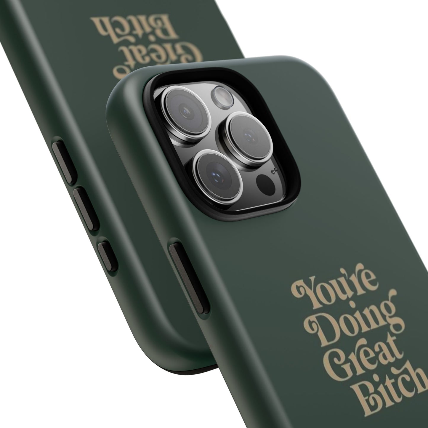 Tough Cases, Encouraging Phone Case, Motivational Phone Cover, Inspirational Phone Protector, Tough Love Phone Case, You're Doing Great