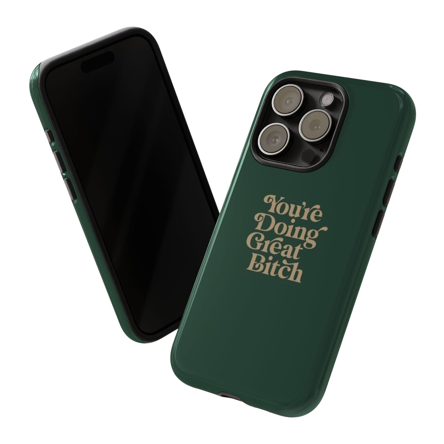 Tough Cases, Encouraging Phone Case, Motivational Phone Cover, Inspirational Phone Protector, Tough Love Phone Case, You're Doing Great