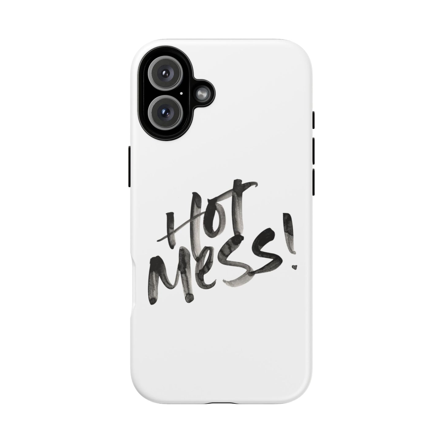 Hot Mess Phone Case, Fun Phone Cover, Gift for Her, Quirky Accessory, Stylish Mobile Case, Trendy Gift Idea