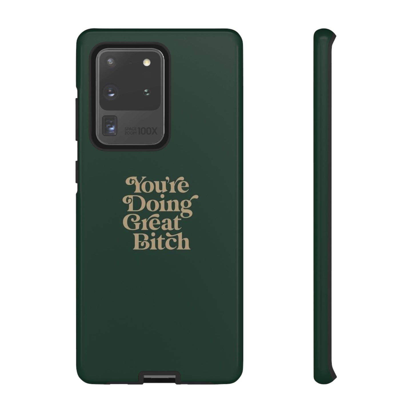 Tough Cases, Encouraging Phone Case, Motivational Phone Cover, Inspirational Phone Protector, Tough Love Phone Case, You're Doing Great