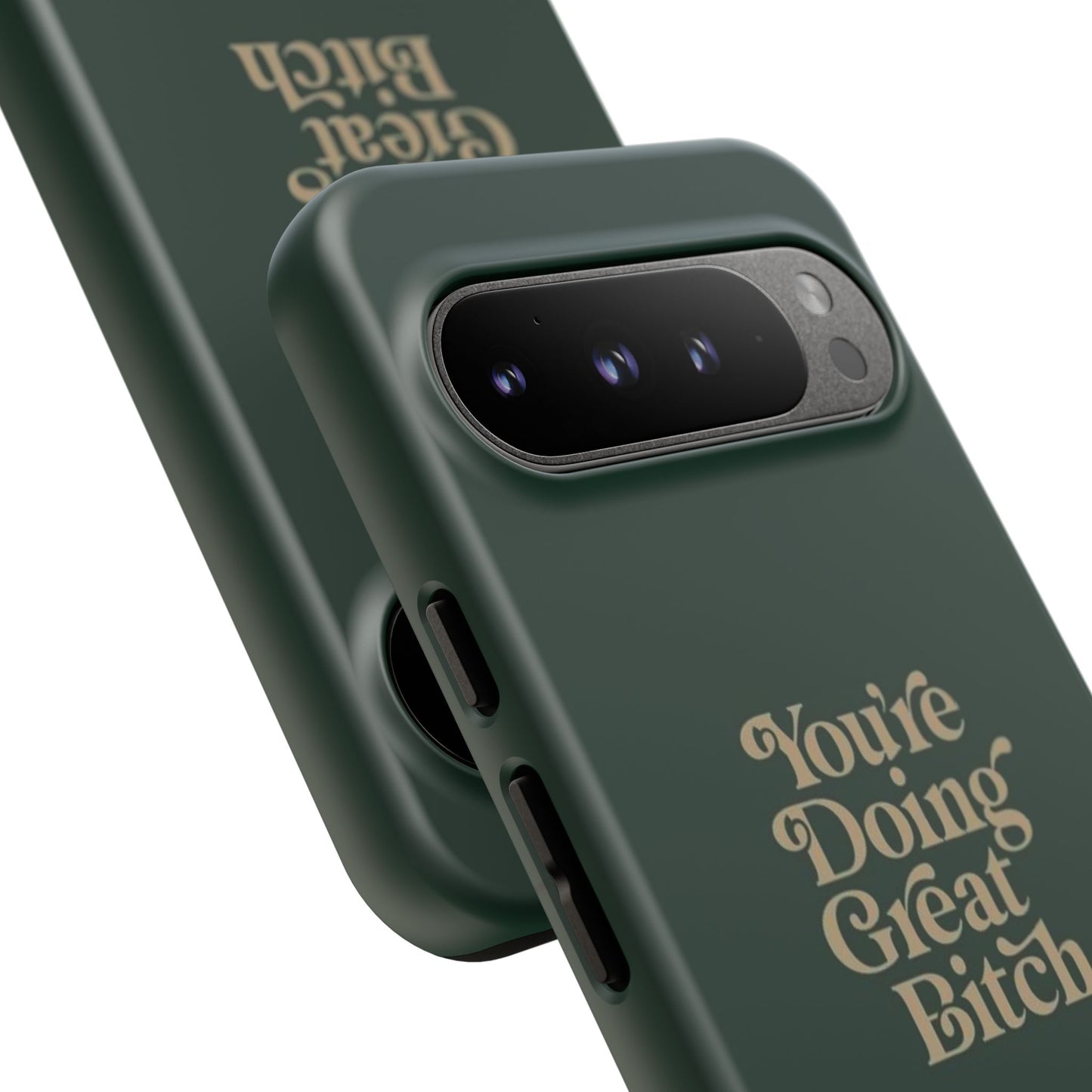 Tough Cases, Encouraging Phone Case, Motivational Phone Cover, Inspirational Phone Protector, Tough Love Phone Case, You're Doing Great