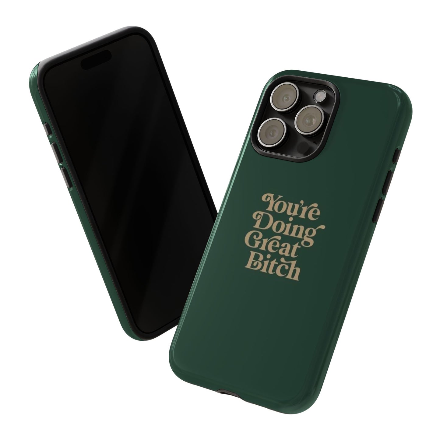 Tough Cases, Encouraging Phone Case, Motivational Phone Cover, Inspirational Phone Protector, Tough Love Phone Case, You're Doing Great