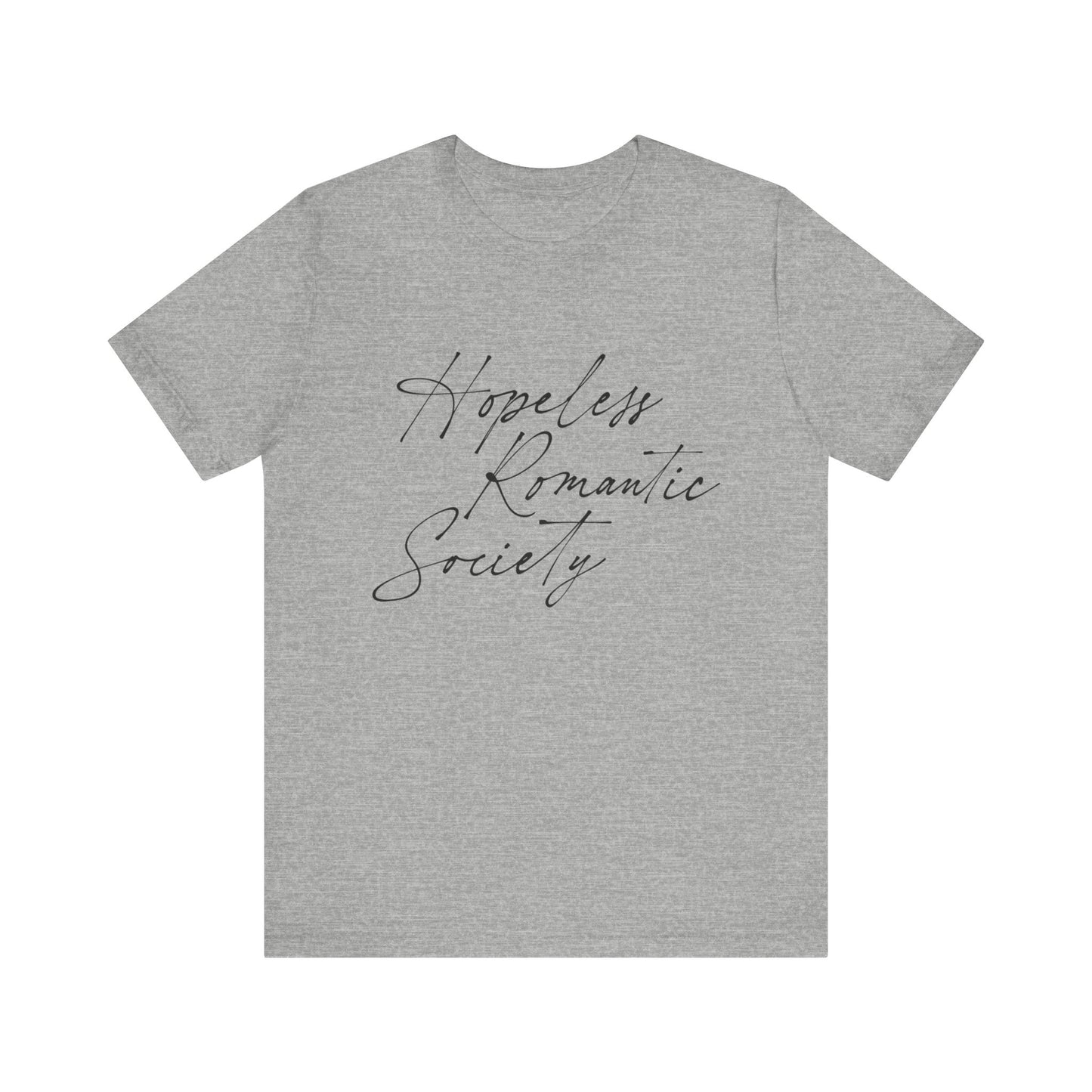 Hopeless Romantic Society T-Shirt, Love Club Tee, Romantic Vibes Shirt, Relationship Goals Top, Valentine's Day Gift