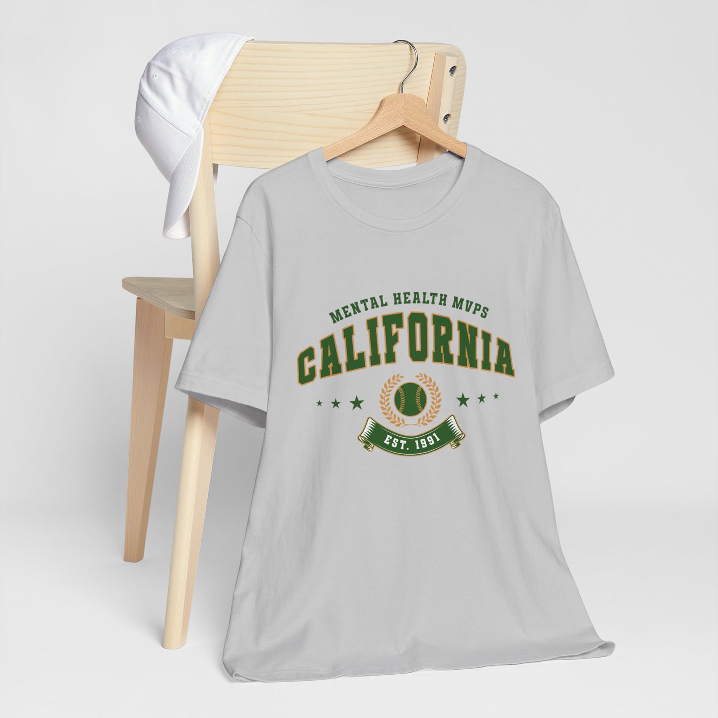 Champion Mental Health in Style – California Mental Health MVPs Unisex Tee! - Its Fine, I Am Fine