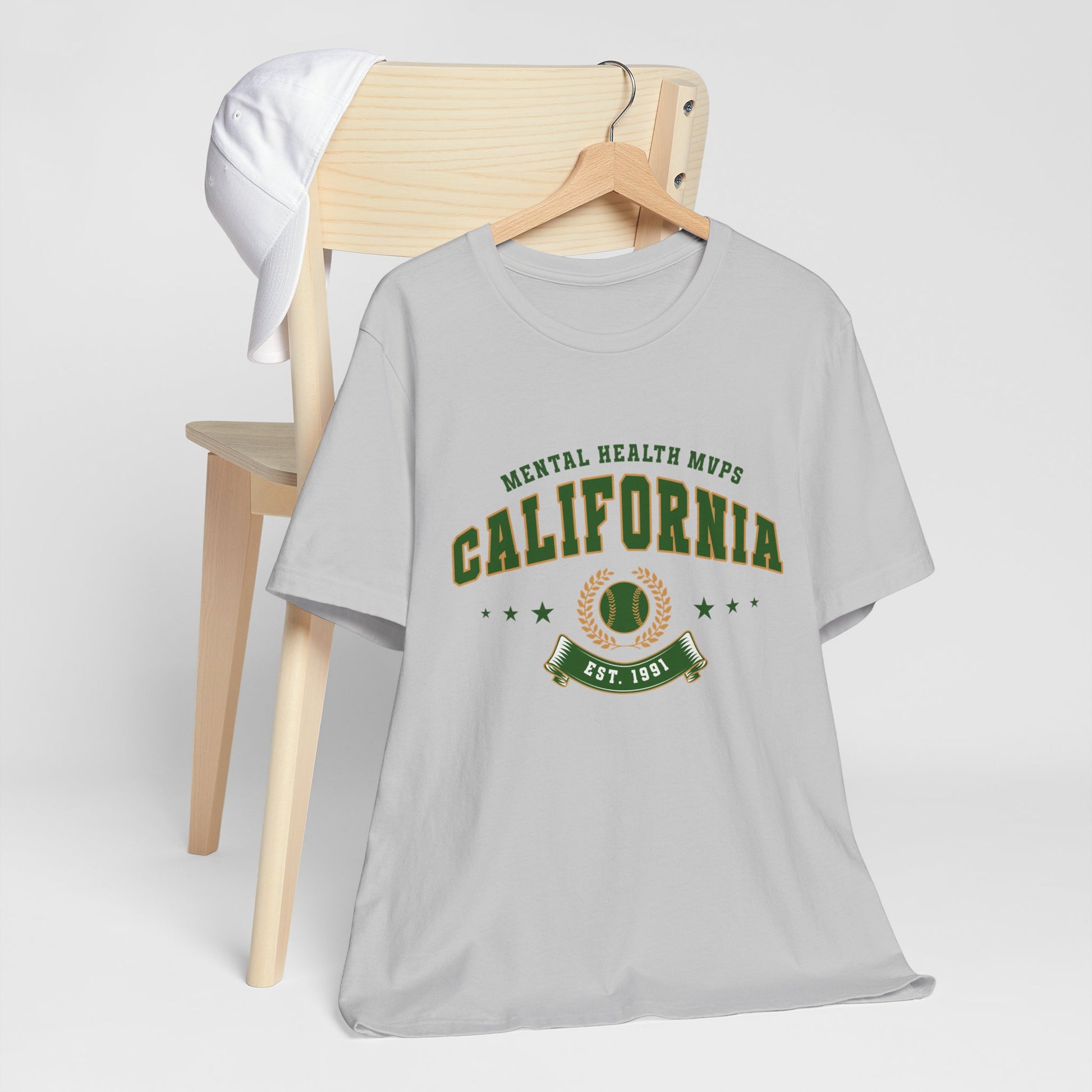 Champion Mental Health in Style – California Mental Health MVPs Unisex Tee! - Its Fine, I Am Fine