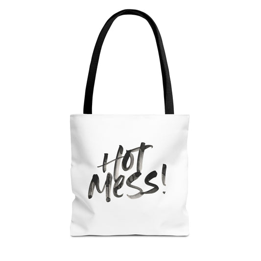 Hot Mess Tote Bag - Stylish, Reusable, Everyday Carryall, Perfect for Shopping, Gym, Beach, or Travel