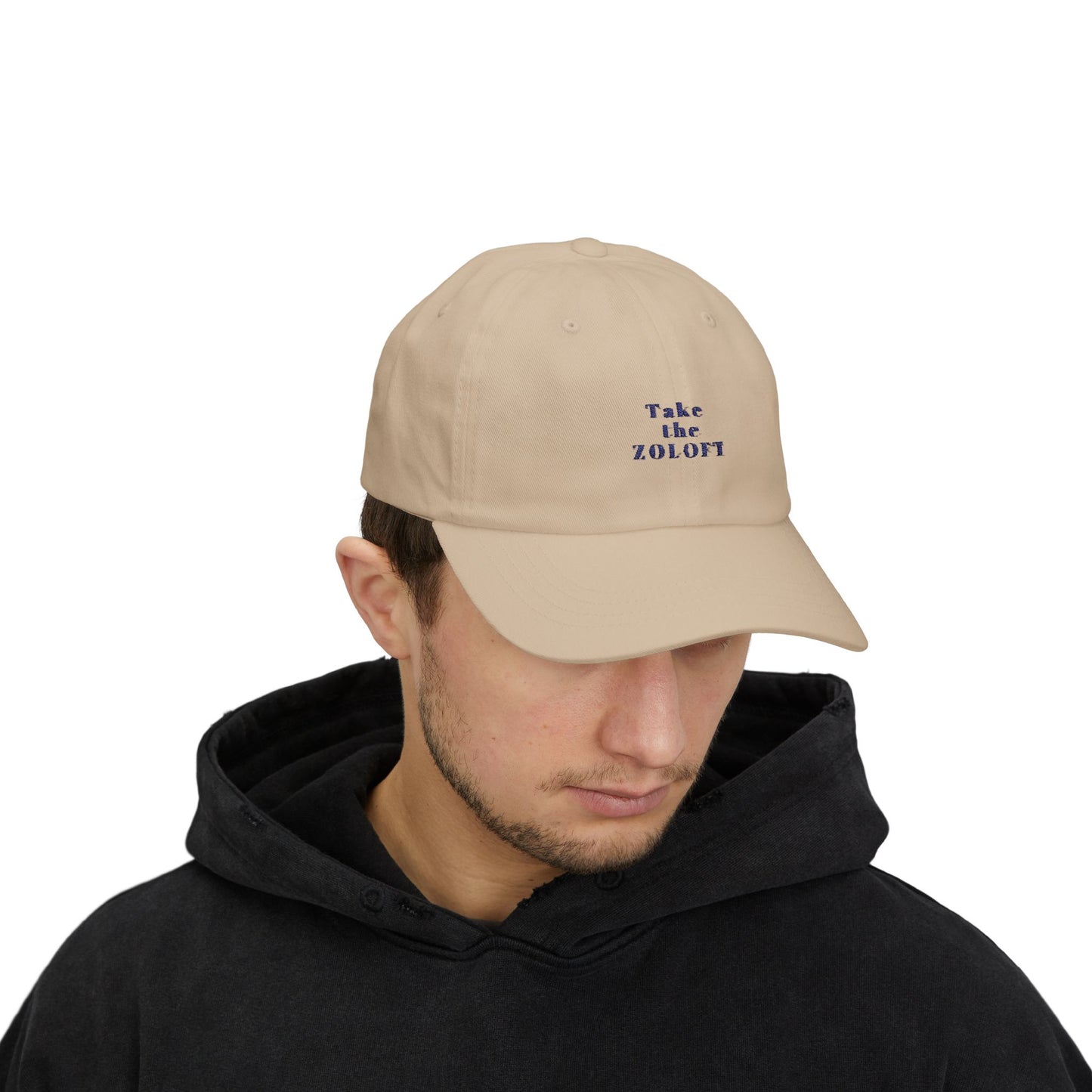 Zoloft Dad Cap, Relaxation Gift, Mental Health Awareness Hat, Casual Outfit, Everyday Wear, Gift for Him, Classic Baseball Cap