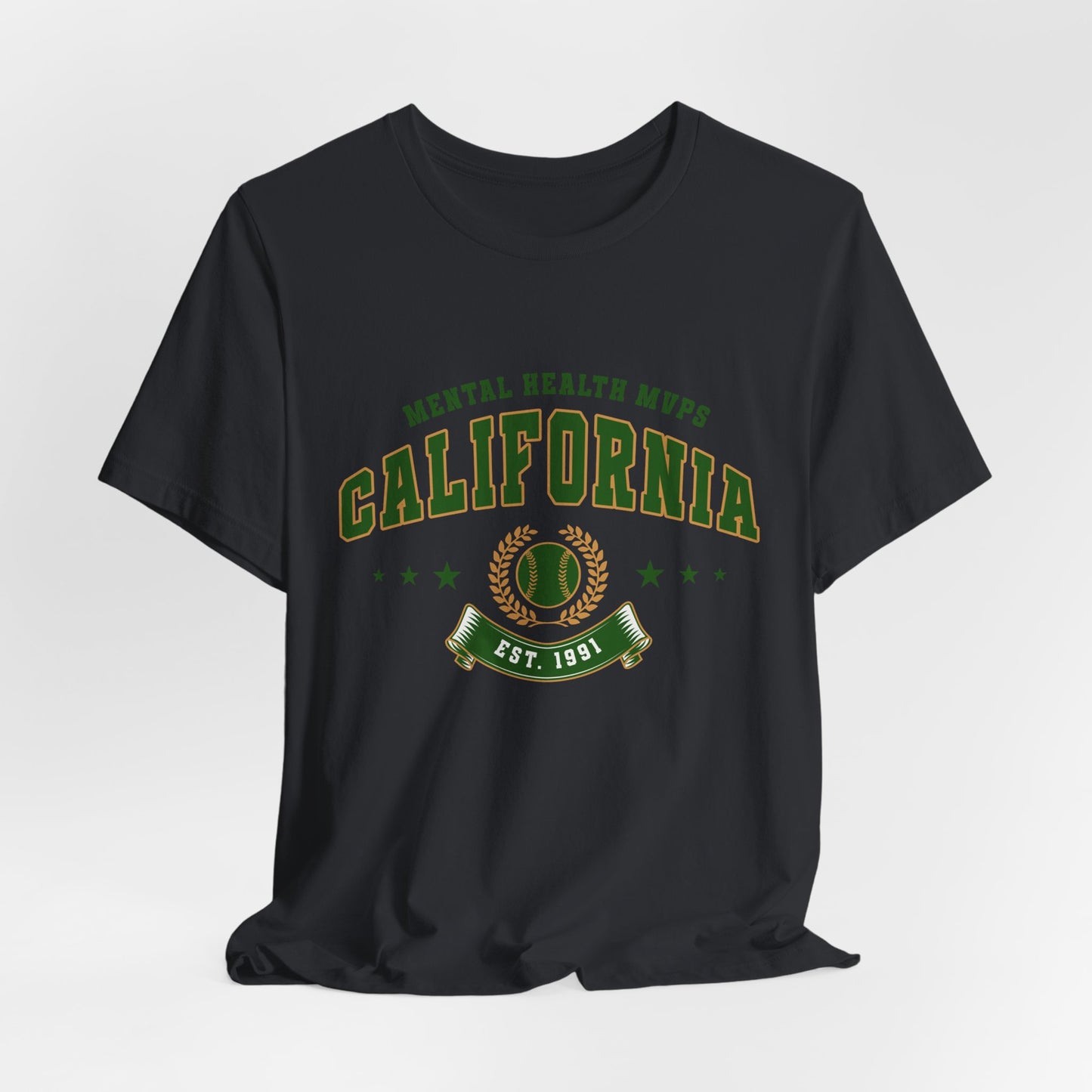Champion Mental Health in Style – California Mental Health MVPs Unisex Tee! - Its Fine, I Am Fine