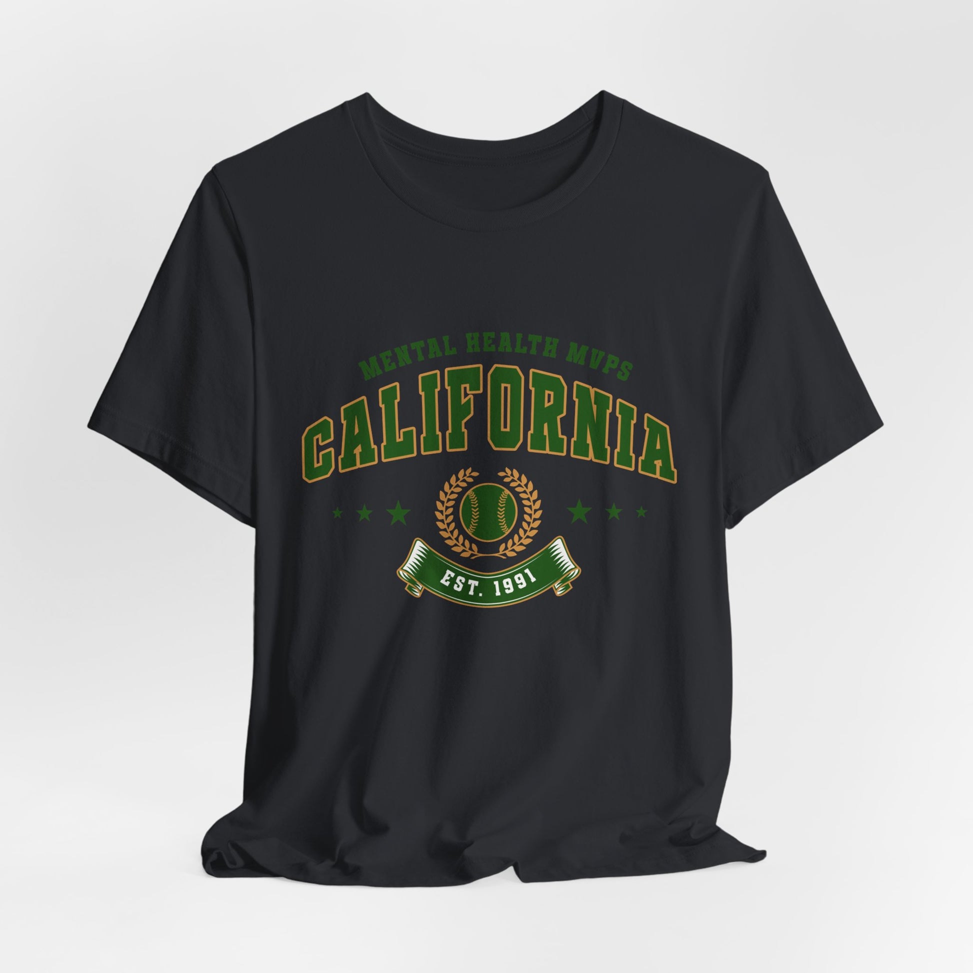 Champion Mental Health in Style – California Mental Health MVPs Unisex Tee! - Its Fine, I Am Fine