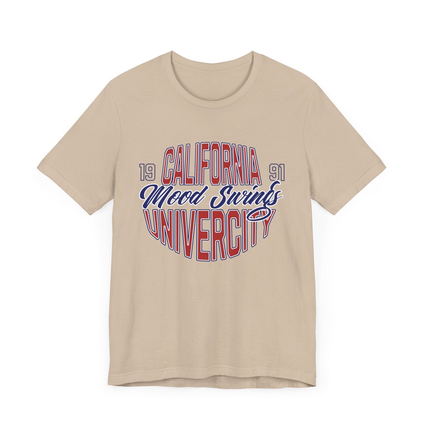 California Mood University Unisex Short Sleeve Tee
