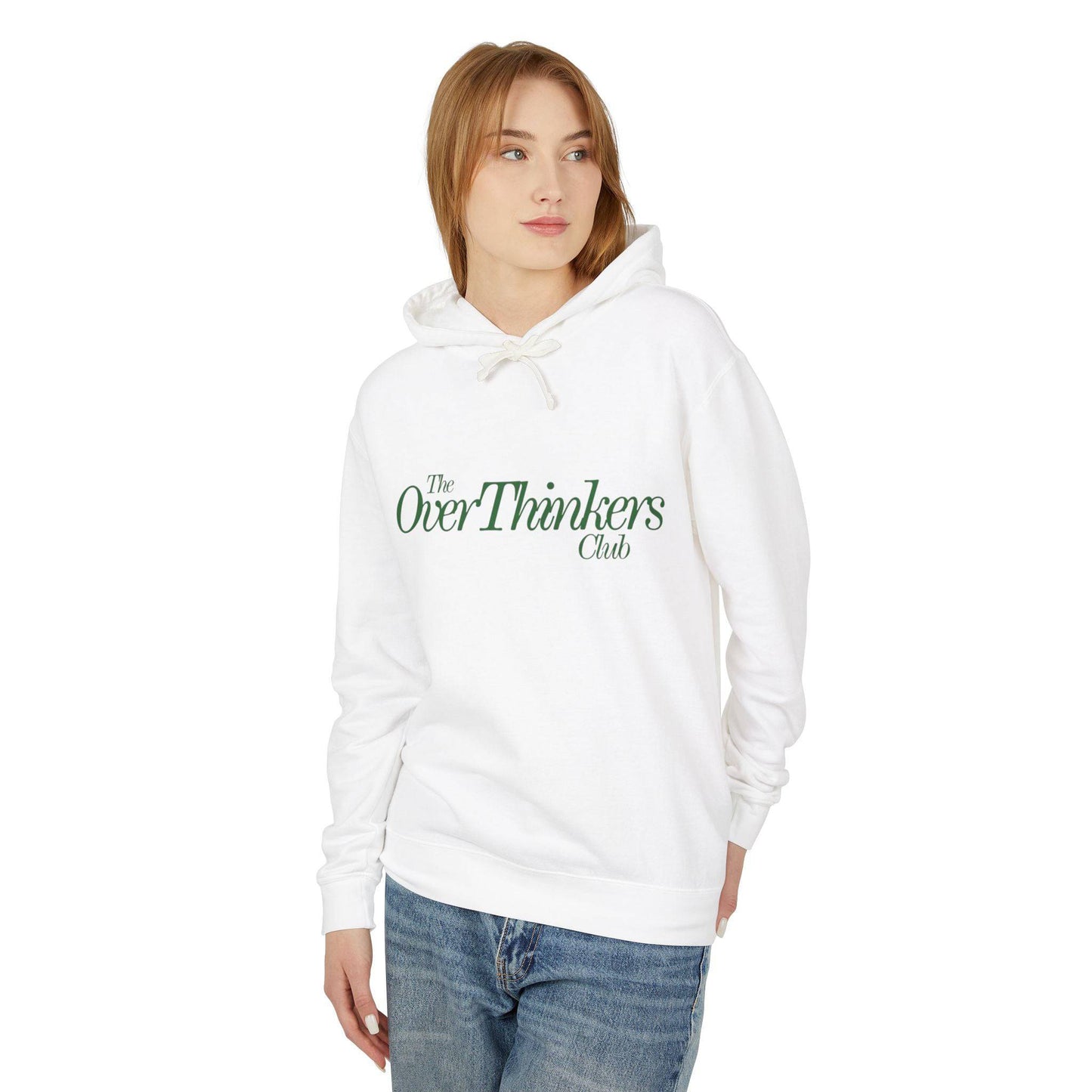 OverThinker Unisex Lightweight Hooded Sweatshirt - Its Fine, I Am Fine