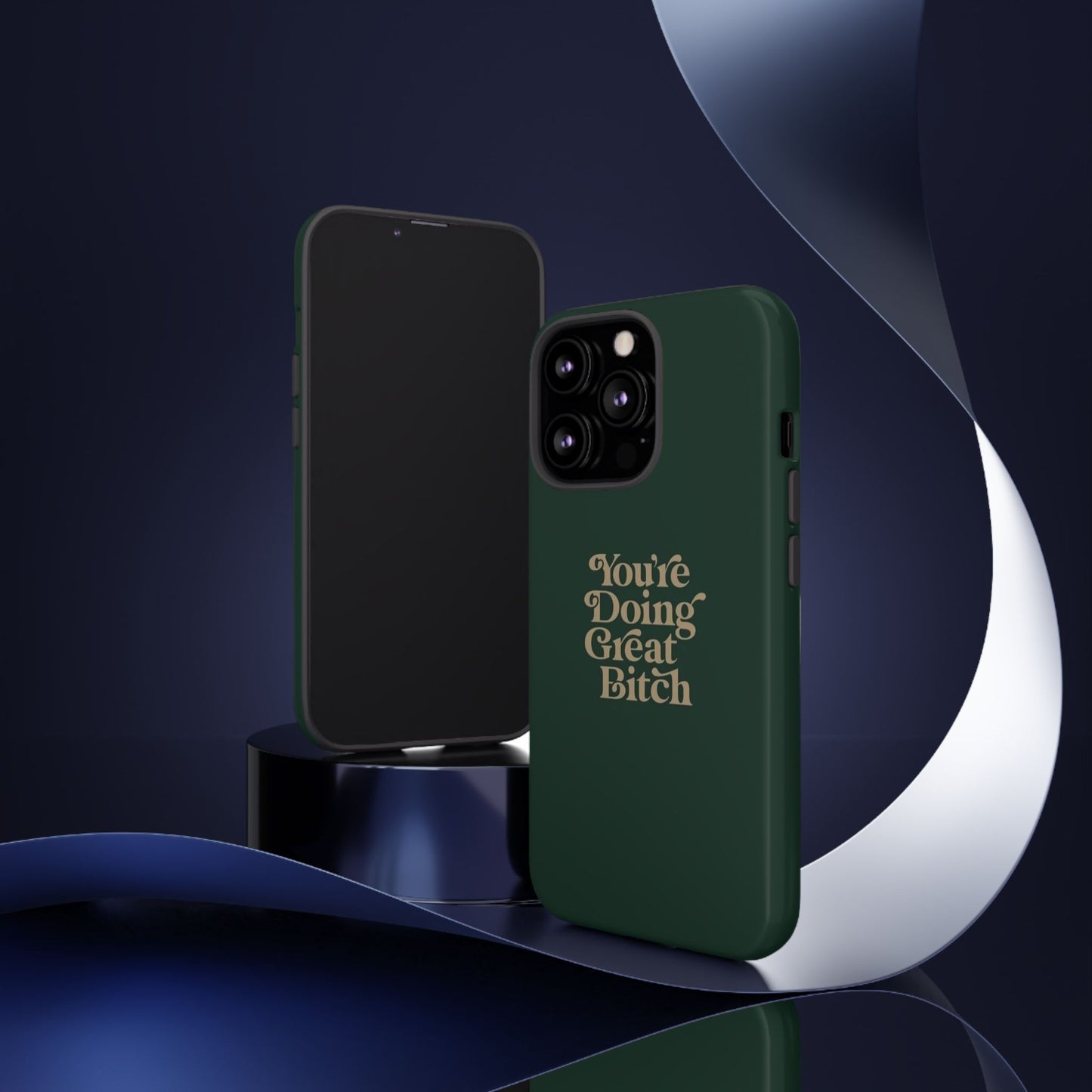 Tough Cases, Encouraging Phone Case, Motivational Phone Cover, Inspirational Phone Protector, Tough Love Phone Case, You're Doing Great
