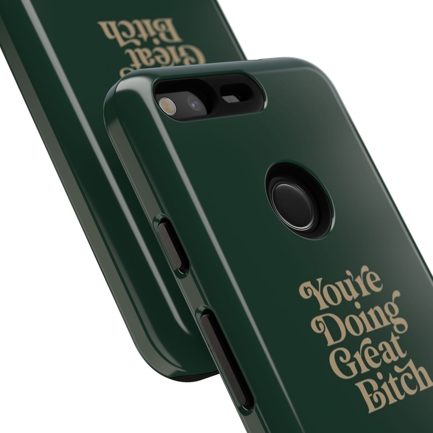 Tough Cases, Encouraging Phone Case, Motivational Phone Cover, Inspirational Phone Protector, Tough Love Phone Case, You're Doing Great