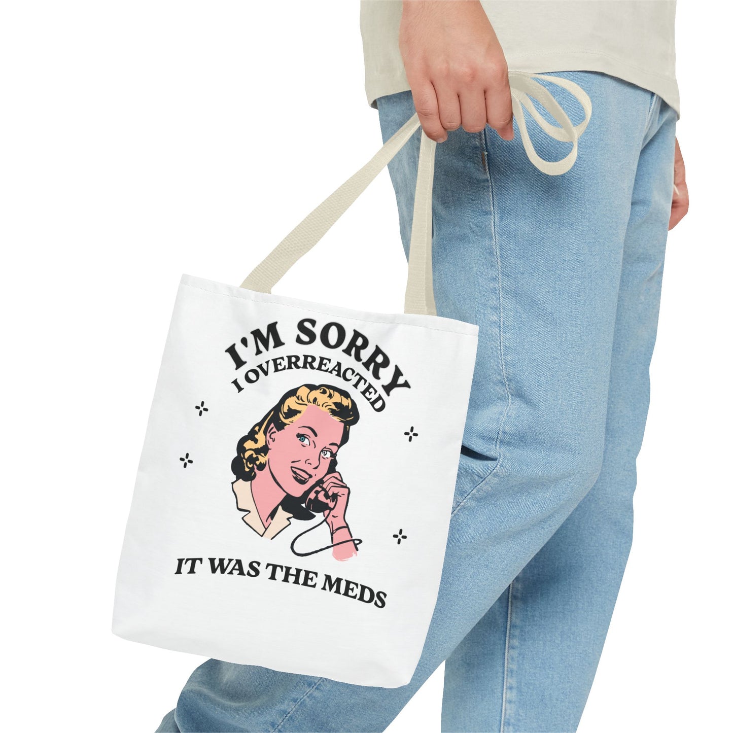 I'm Sorry Tote Bag