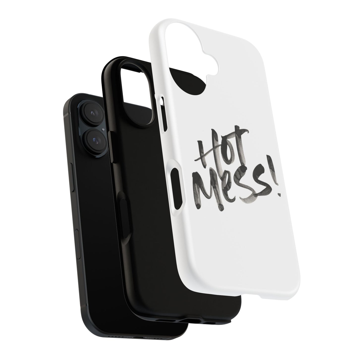 Hot Mess Phone Case, Fun Phone Cover, Gift for Her, Quirky Accessory, Stylish Mobile Case, Trendy Gift Idea