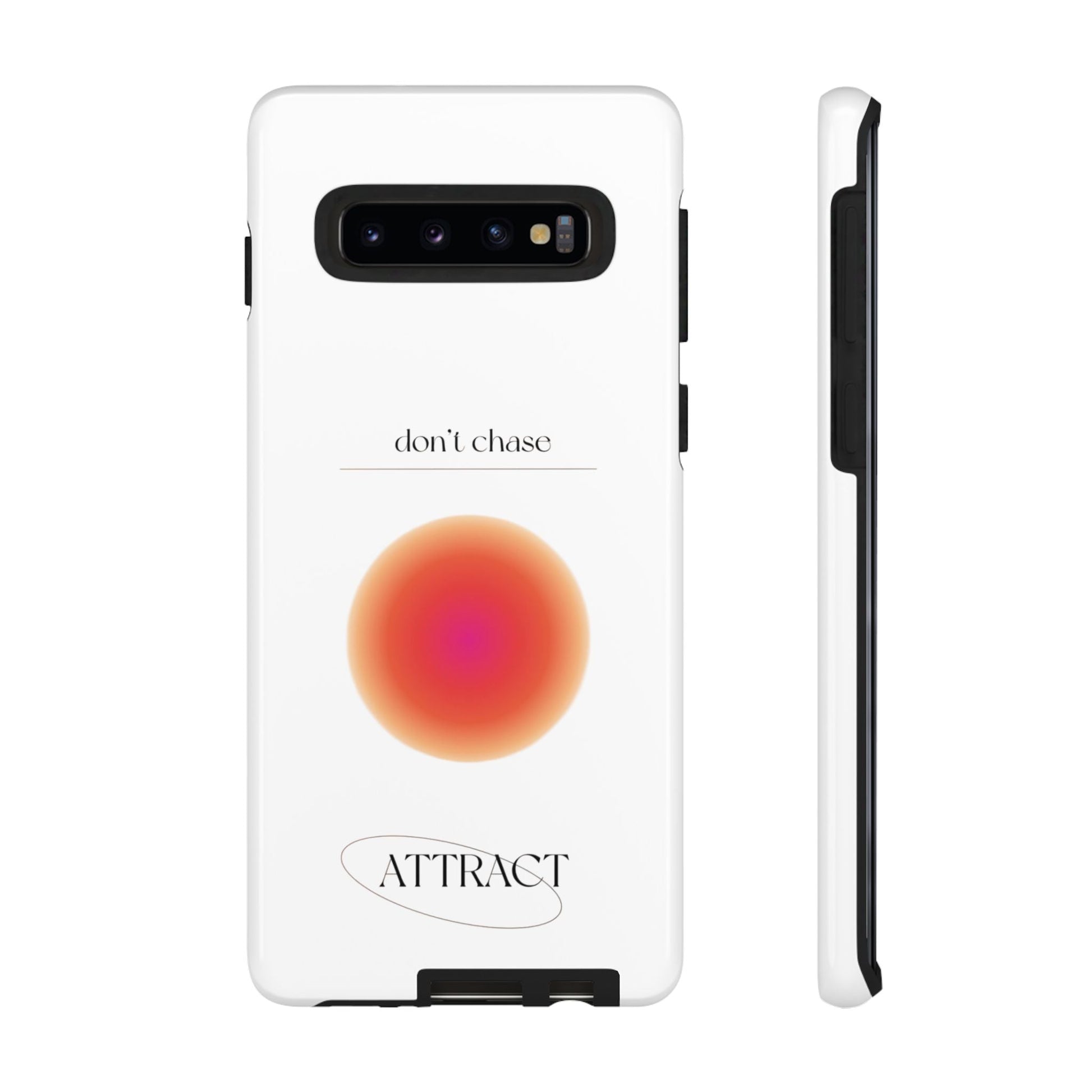 Phone Case, Don't Chase Attract Tough Cases, Durable Cover, Protective Shell, Rugged Case, Impact Resistant, Phone Accessory - Its Fine, I Am Fine
