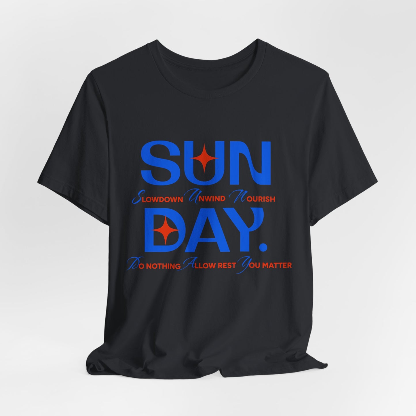 Relaxing Sunday Unisex Tee – The Ultimate Comfort & Motivation - Its Fine, I Am Fine