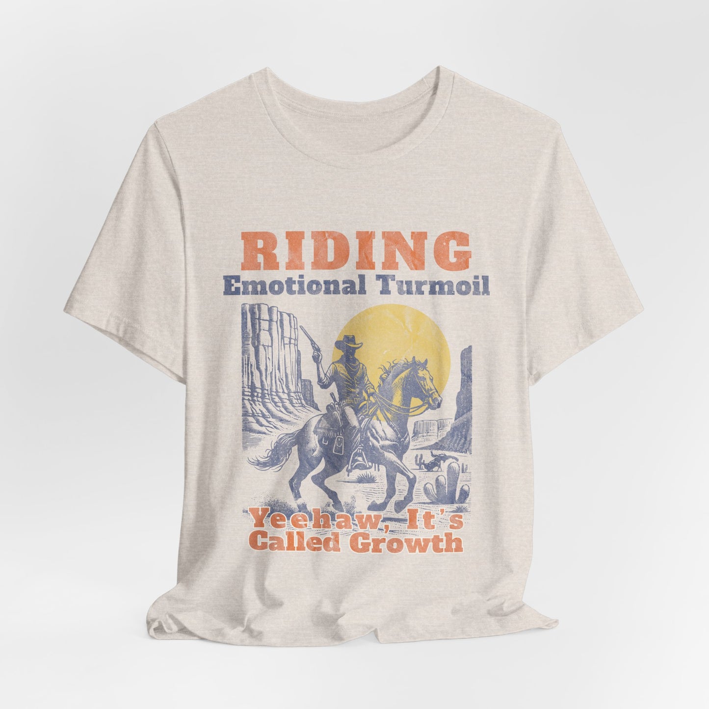 Emotional Turmoil Graphic Tee - Yeehaw! It's Called Growth