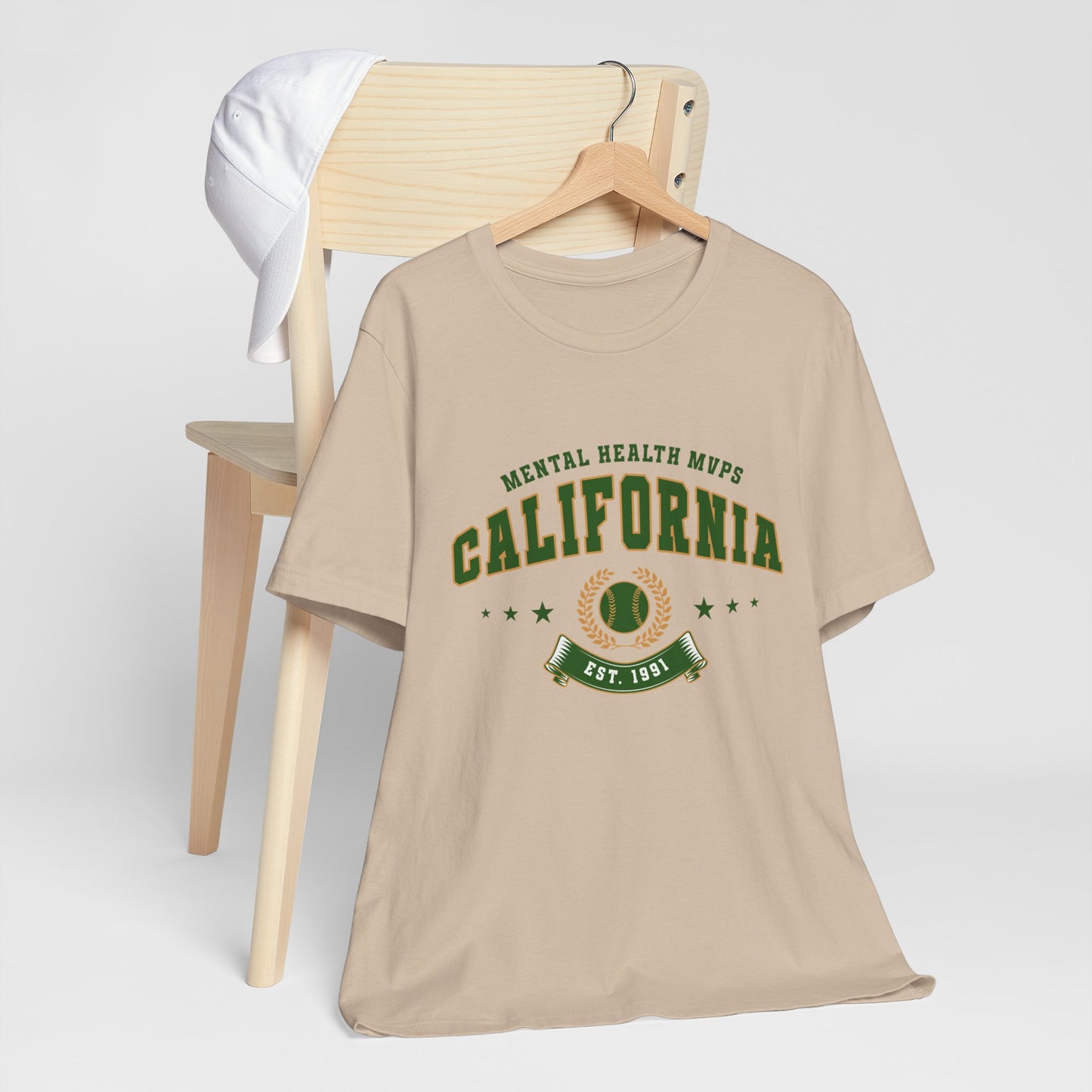 Champion Mental Health in Style – California Mental Health MVPs Unisex Tee! - Its Fine, I Am Fine