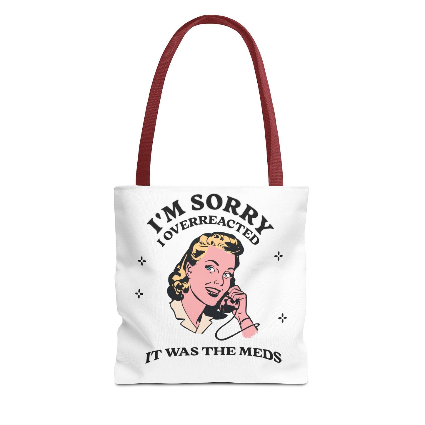 I'm Sorry Tote Bag - Its Fine, I Am Fine