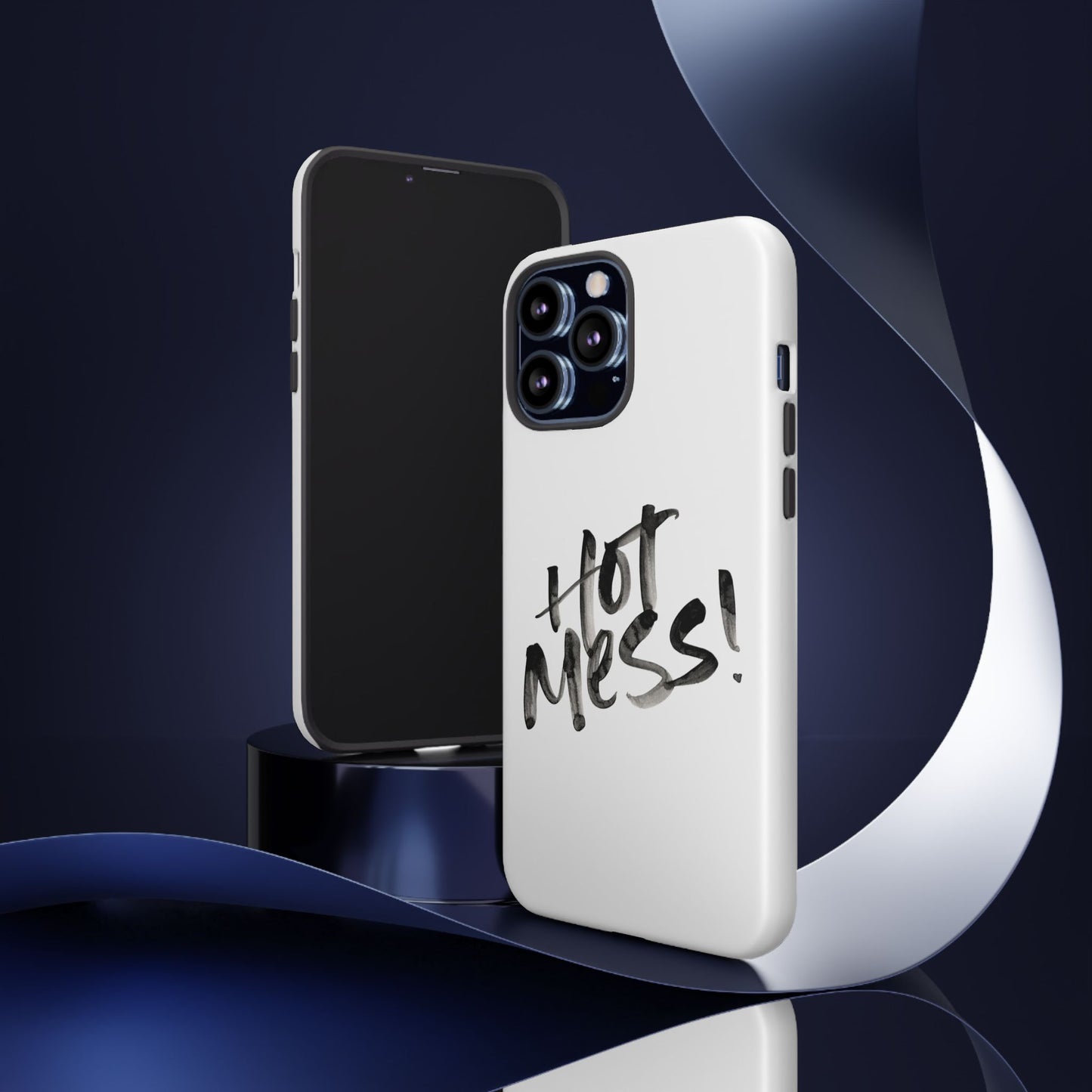 Hot Mess Phone Case, Fun Phone Cover, Gift for Her, Quirky Accessory, Stylish Mobile Case, Trendy Gift Idea