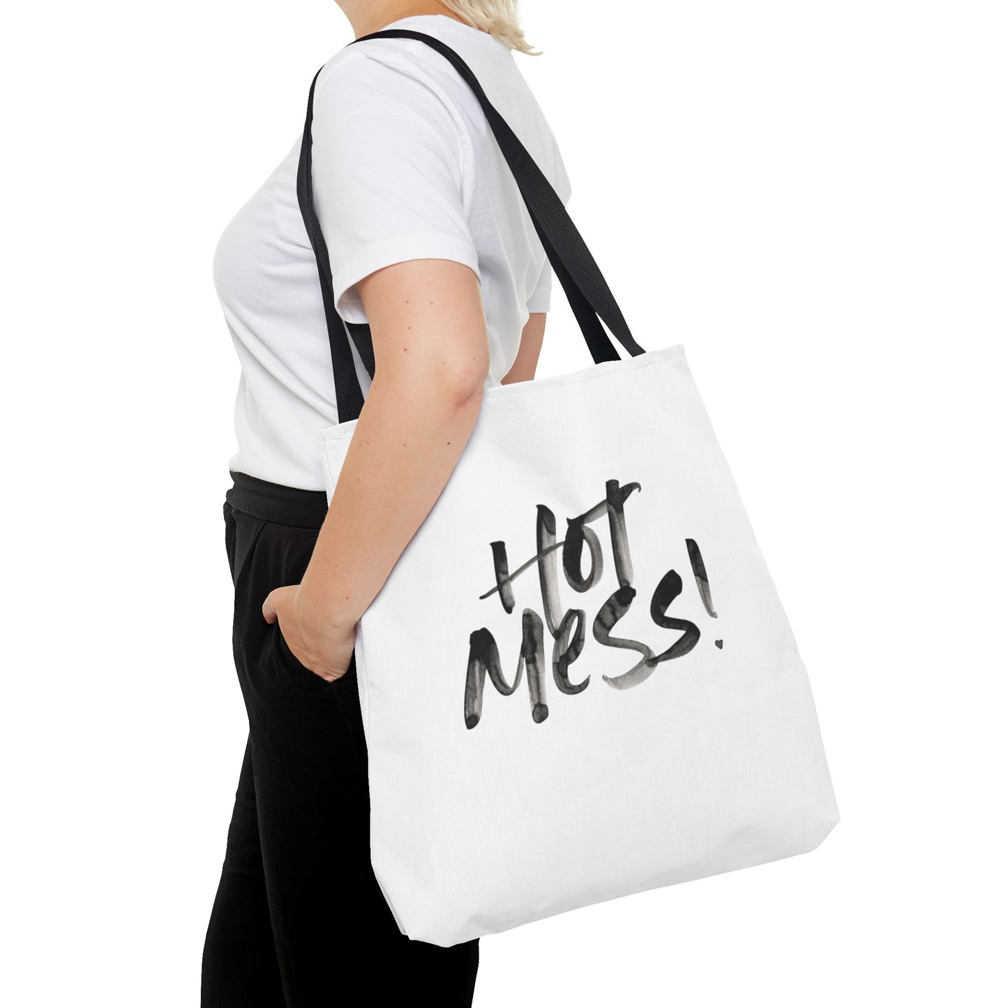 Hot Mess Tote Bag - Stylish, Reusable, Everyday Carryall, Perfect for Shopping, Gym, Beach, or Travel