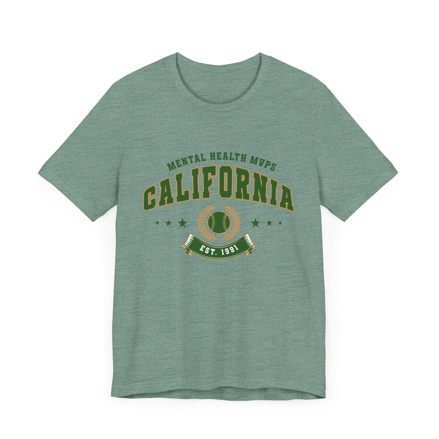 Champion Mental Health in Style – California Mental Health MVPs Unisex Tee!