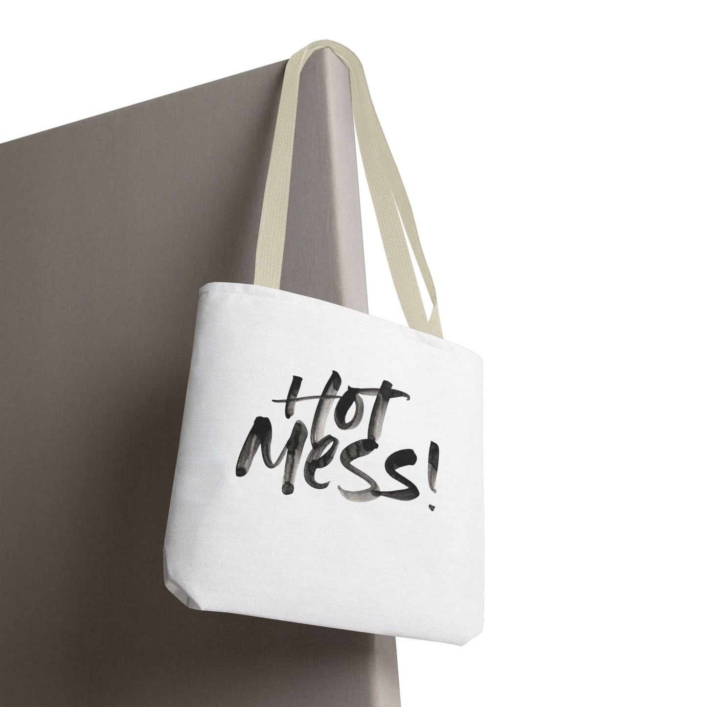 Hot Mess Tote Bag - Stylish, Reusable, Everyday Carryall, Perfect for Shopping, Gym, Beach, or Travel - Its Fine, I Am Fine