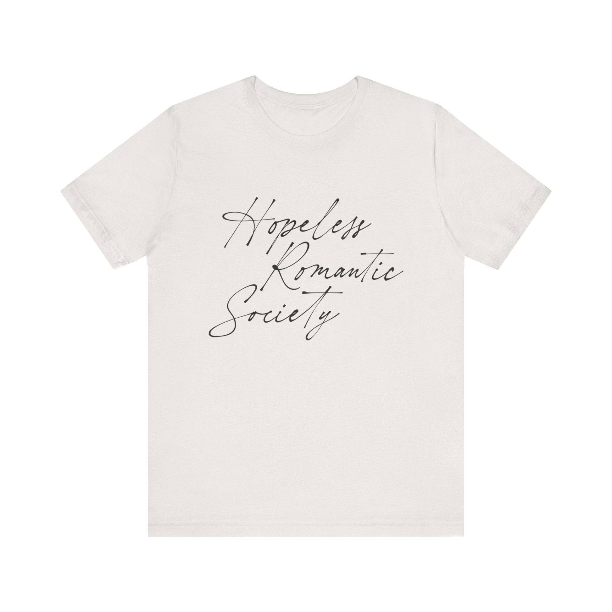 Hopeless Romantic Society T-Shirt, Love Club Tee, Romantic Vibes Shirt, Relationship Goals Top, Valentine's Day Gift - Its Fine, I Am Fine