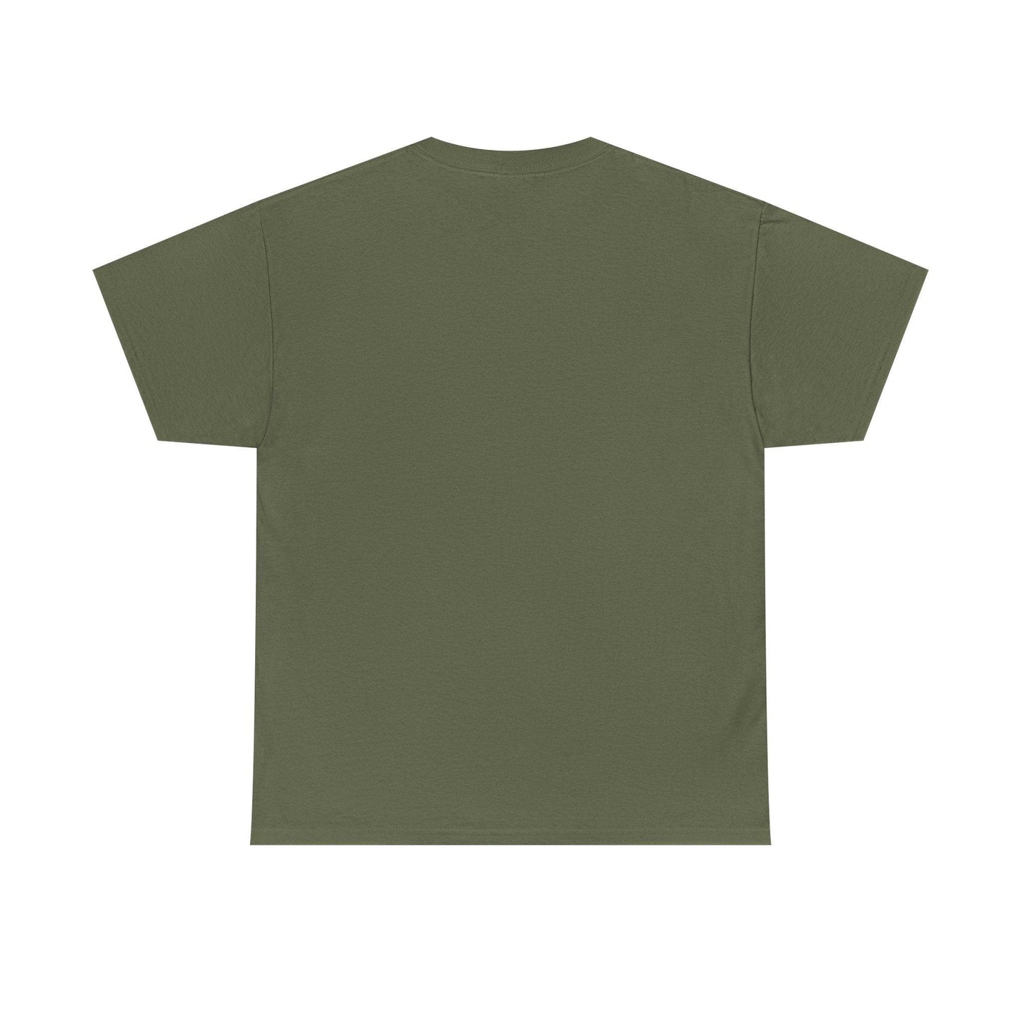 Unisex Heavy Cotton Tee - 'Saddle Up & Ride' Funny Anxiety Attack Shirt - Its Fine, I Am Fine