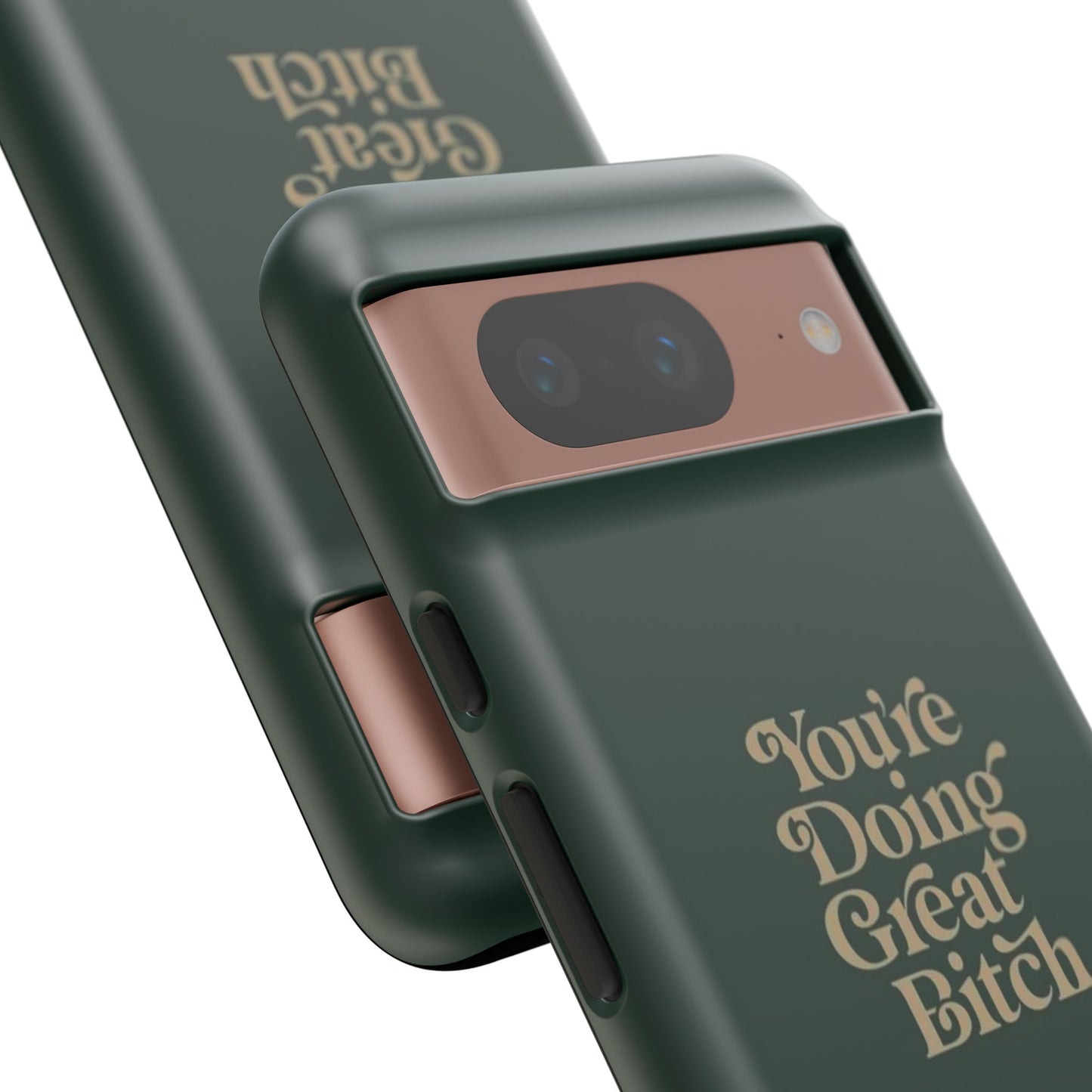 Tough Cases, Encouraging Phone Case, Motivational Phone Cover, Inspirational Phone Protector, Tough Love Phone Case, You're Doing Great