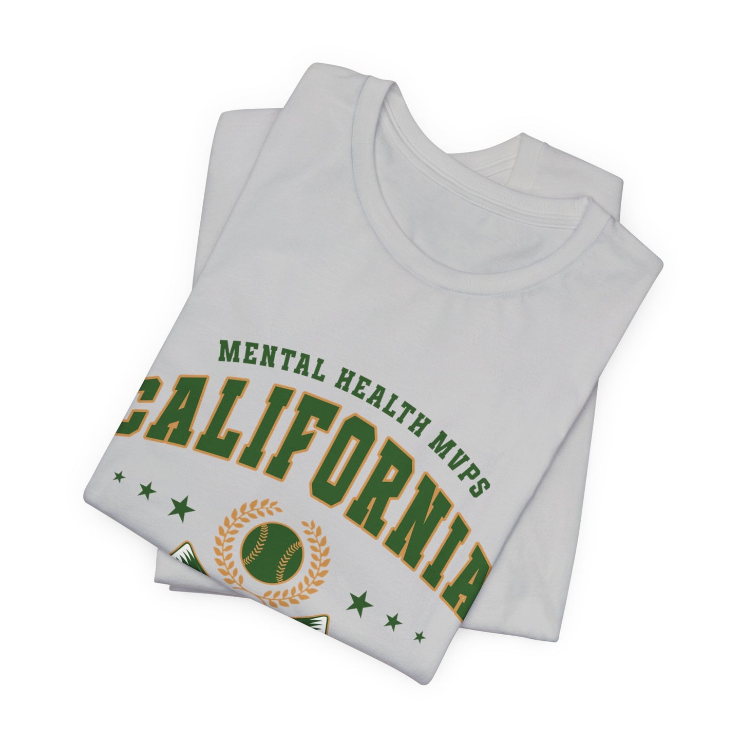 Champion Mental Health in Style – California Mental Health MVPs Unisex Tee! - Its Fine, I Am Fine