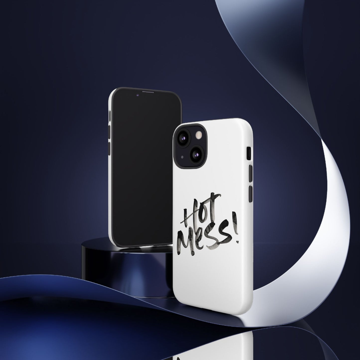 Hot Mess Phone Case, Fun Phone Cover, Gift for Her, Quirky Accessory, Stylish Mobile Case, Trendy Gift Idea