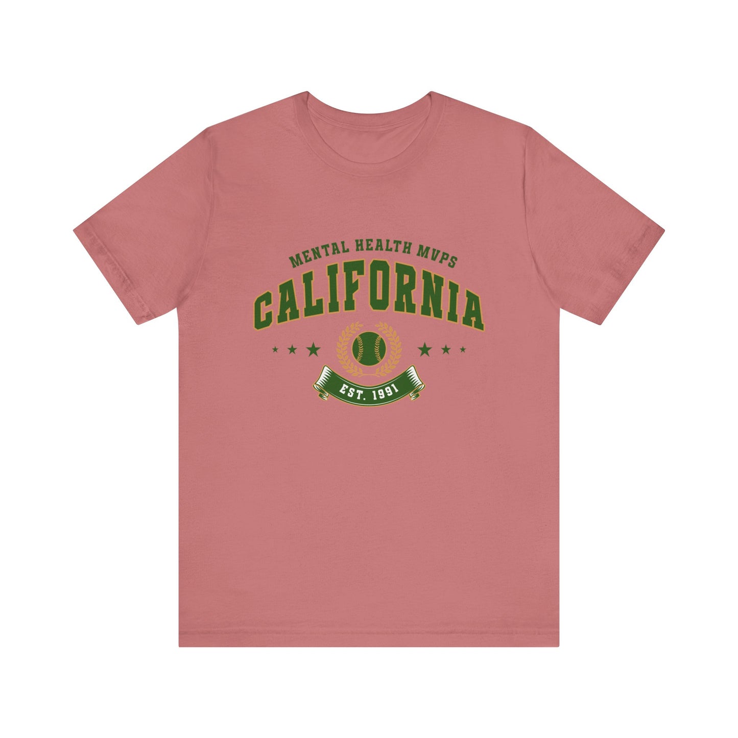 Champion Mental Health in Style – California Mental Health MVPs Unisex Tee!