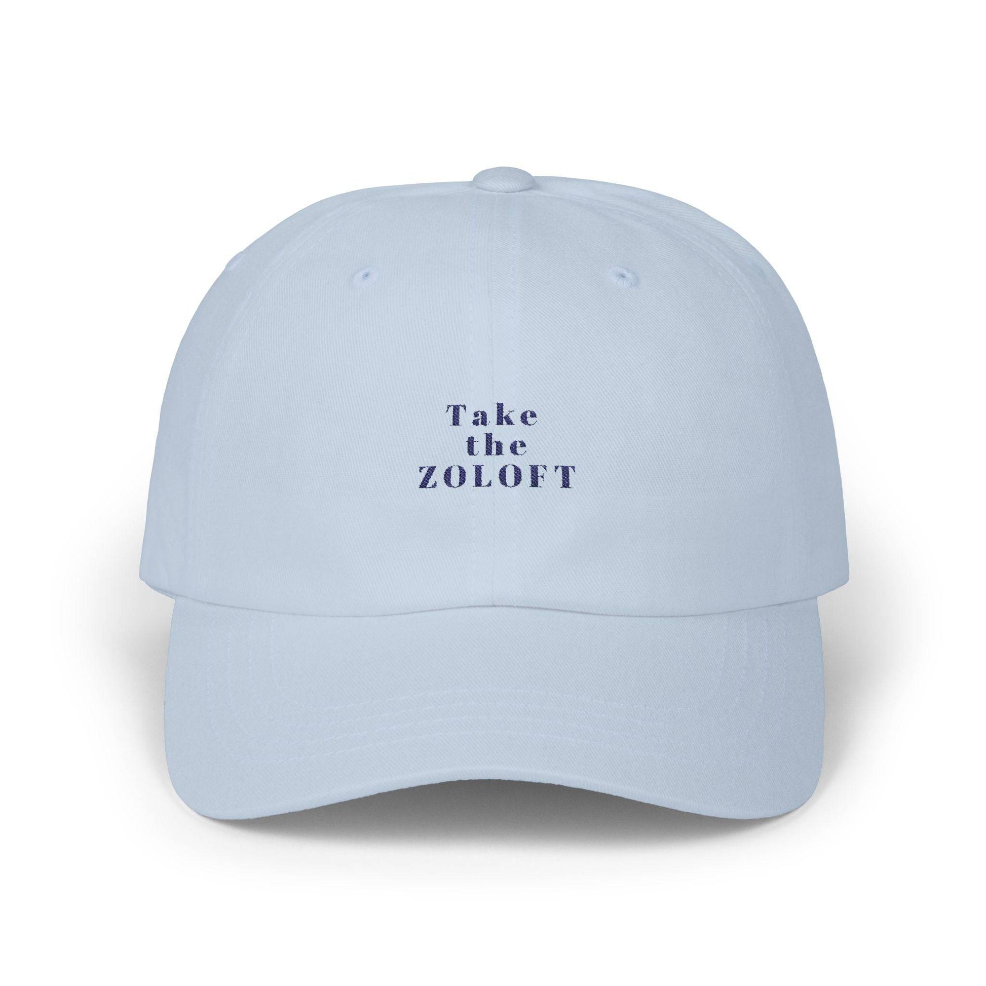 Zoloft Dad Cap, Relaxation Gift, Mental Health Awareness Hat, Casual Outfit, Everyday Wear, Gift for Him, Classic Baseball Cap - Its Fine, I Am Fine