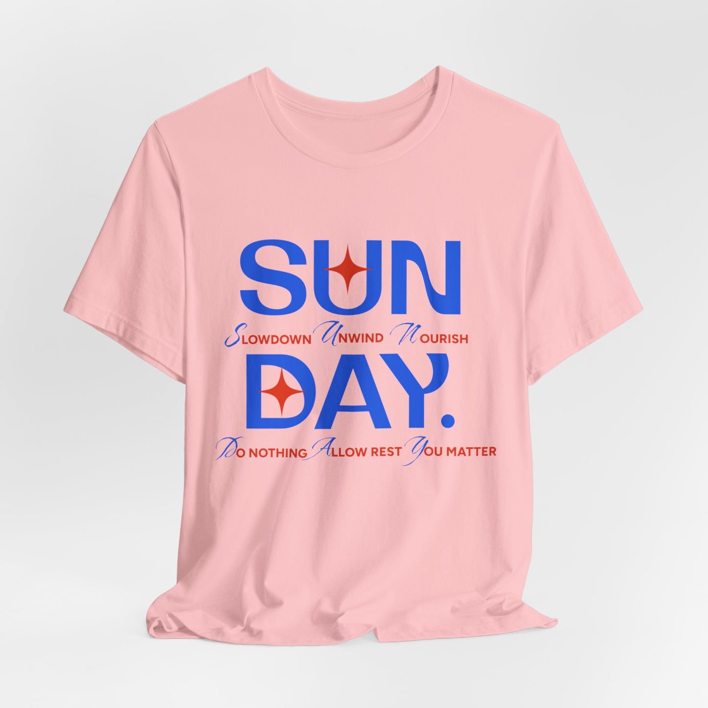 Relaxing Sunday Unisex Tee – The Ultimate Comfort & Motivation - Its Fine, I Am Fine