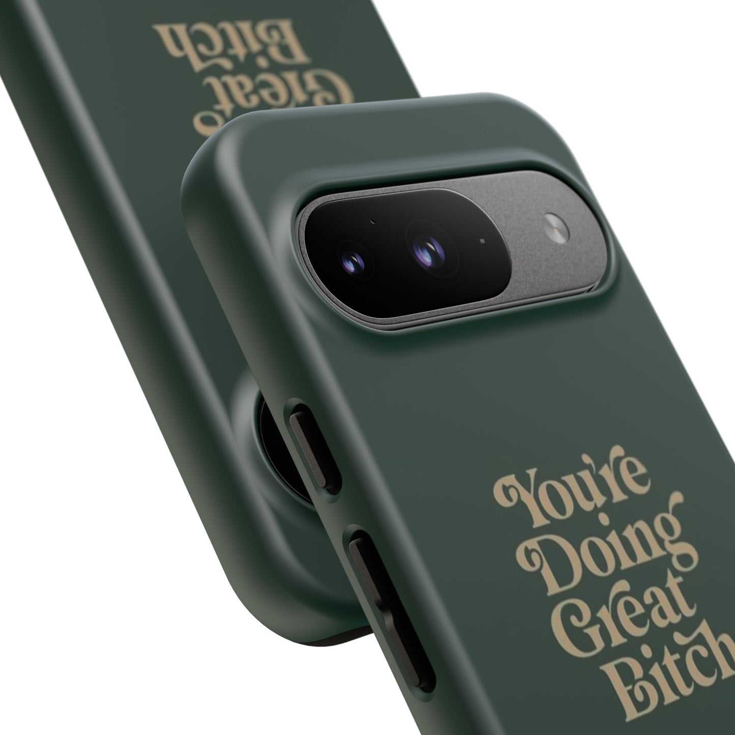 Tough Cases, Encouraging Phone Case, Motivational Phone Cover, Inspirational Phone Protector, Tough Love Phone Case, You're Doing Great