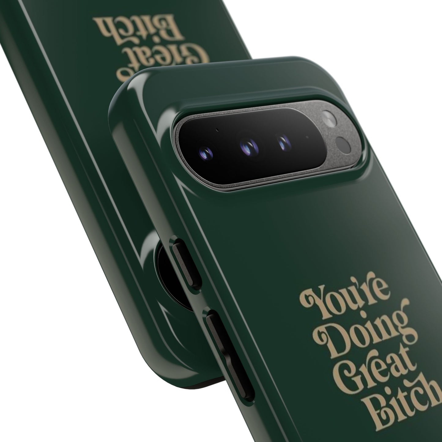 Tough Cases, Encouraging Phone Case, Motivational Phone Cover, Inspirational Phone Protector, Tough Love Phone Case, You're Doing Great