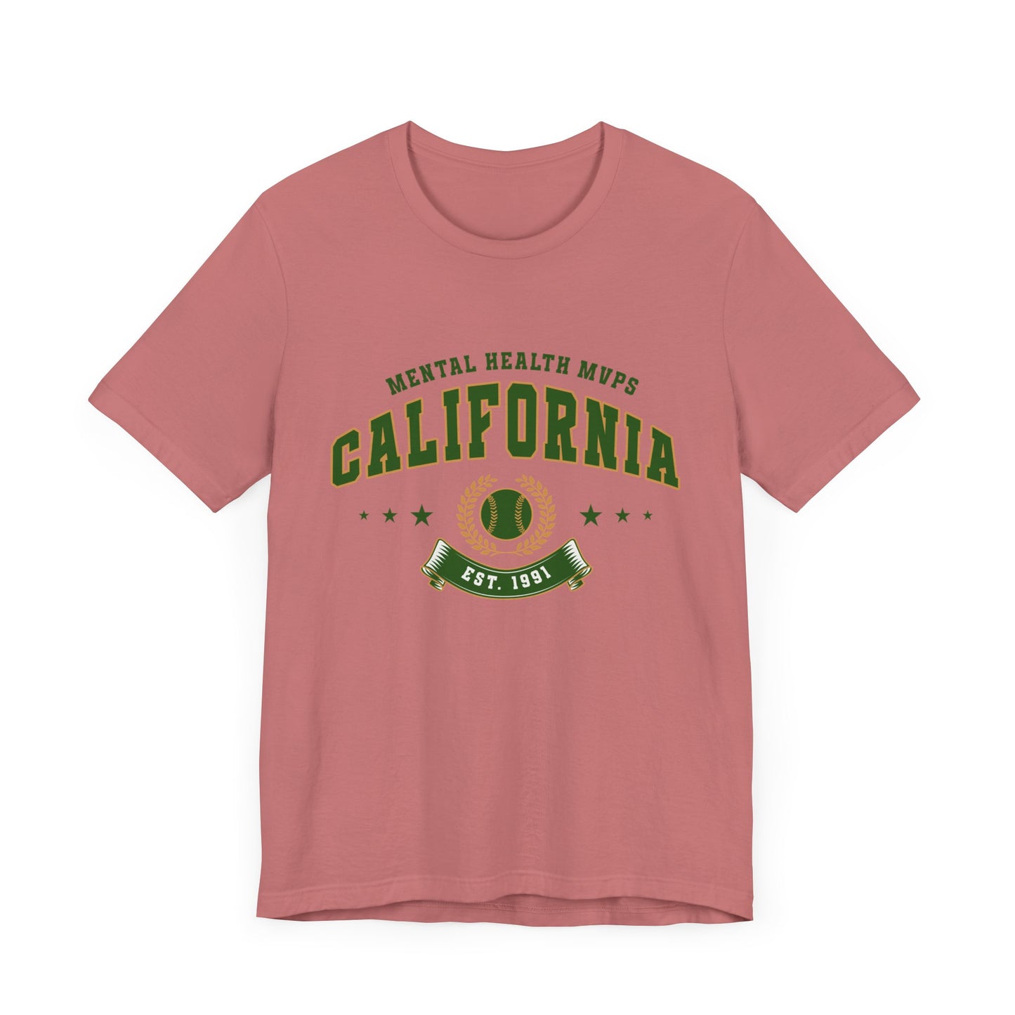 Champion Mental Health in Style – California Mental Health MVPs Unisex Tee!