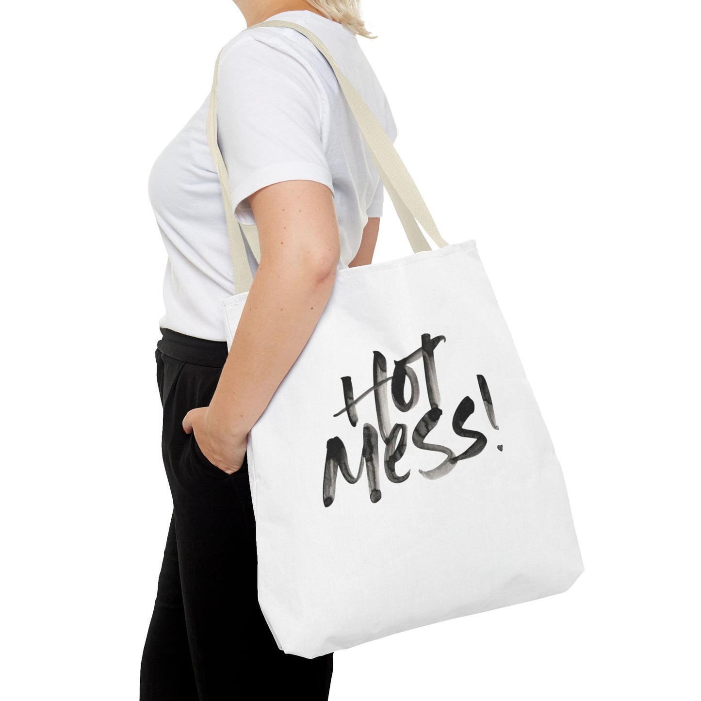 Hot Mess Tote Bag - Stylish, Reusable, Everyday Carryall, Perfect for Shopping, Gym, Beach, or Travel