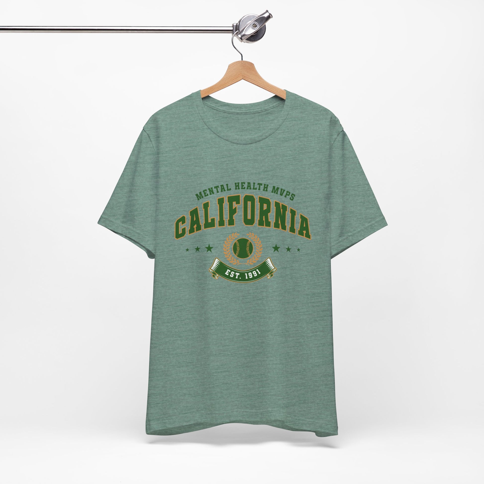 Champion Mental Health in Style – California Mental Health MVPs Unisex Tee! - Its Fine, I Am Fine