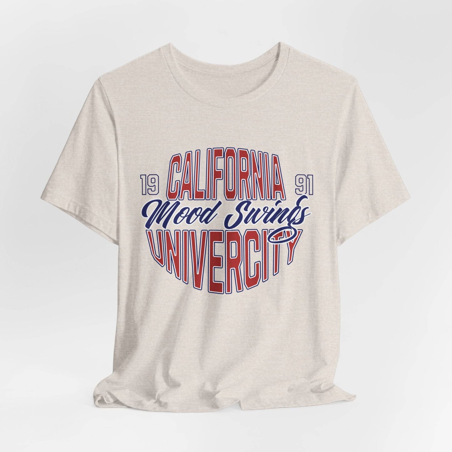 California Mood University Unisex Short Sleeve Tee - Its Fine, I Am Fine