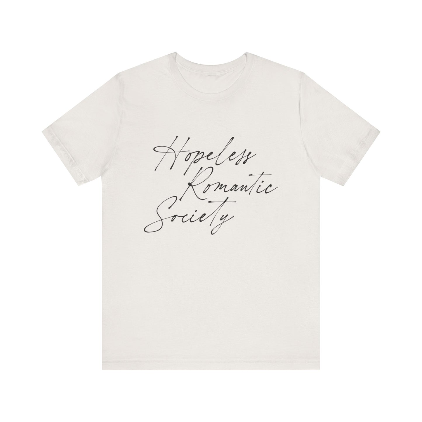 Hopeless Romantic Society T-Shirt, Love Club Tee, Romantic Vibes Shirt, Relationship Goals Top, Valentine's Day Gift