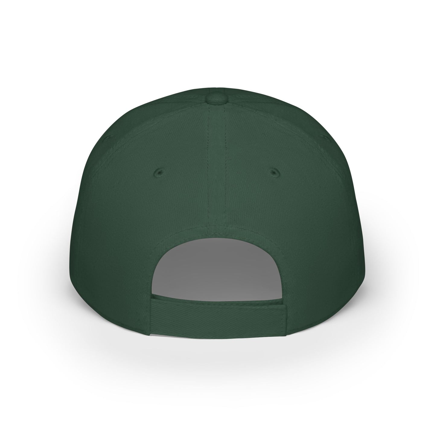 Funny Low Profile Baseball Cap - "breathing? in THIS economy?" - Its Fine, I Am Fine