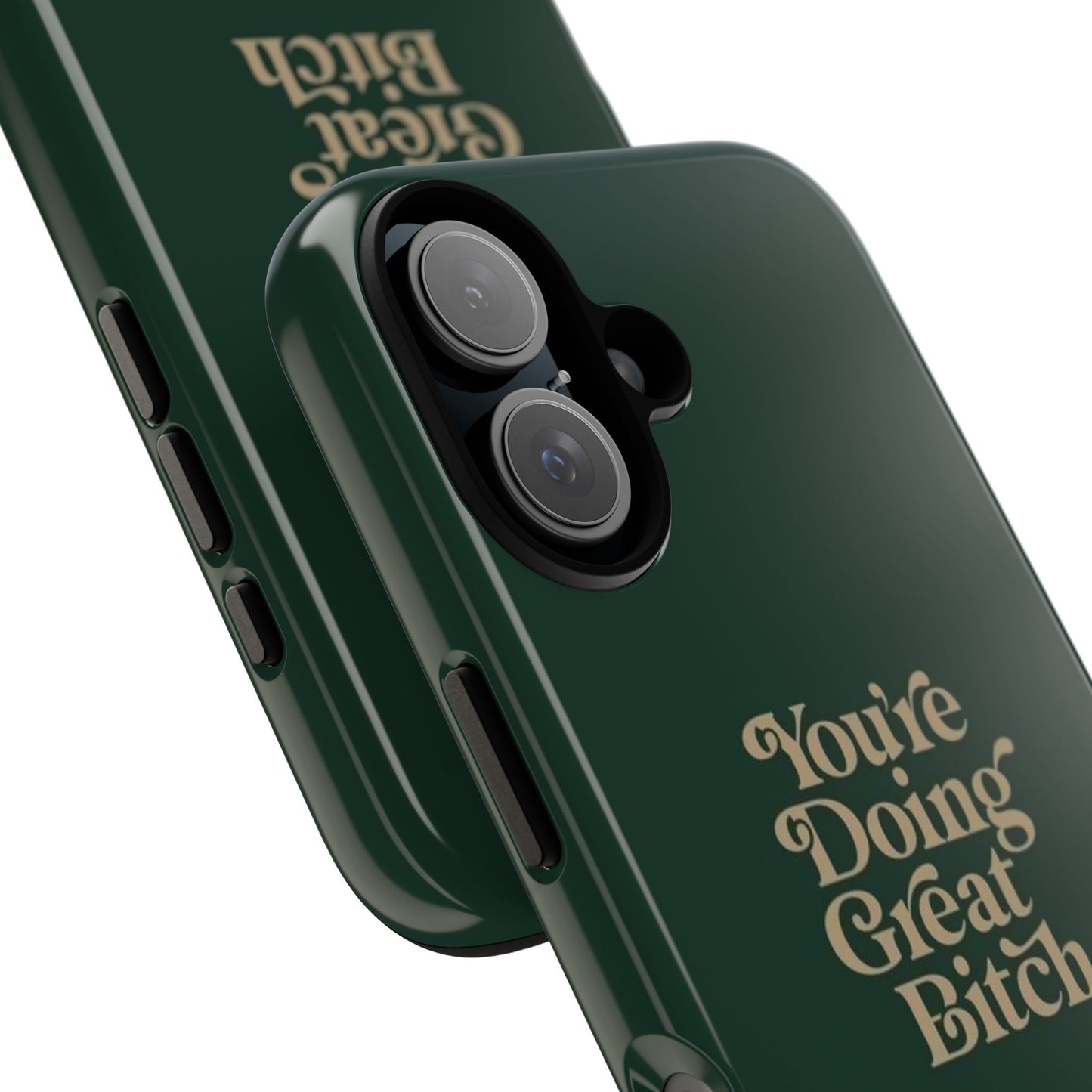 Tough Cases, Encouraging Phone Case, Motivational Phone Cover, Inspirational Phone Protector, Tough Love Phone Case, You're Doing Great