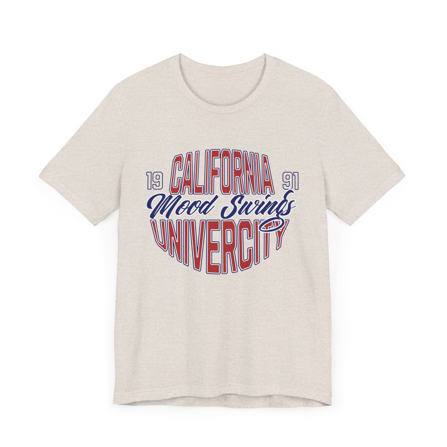 California Mood University Unisex Short Sleeve Tee