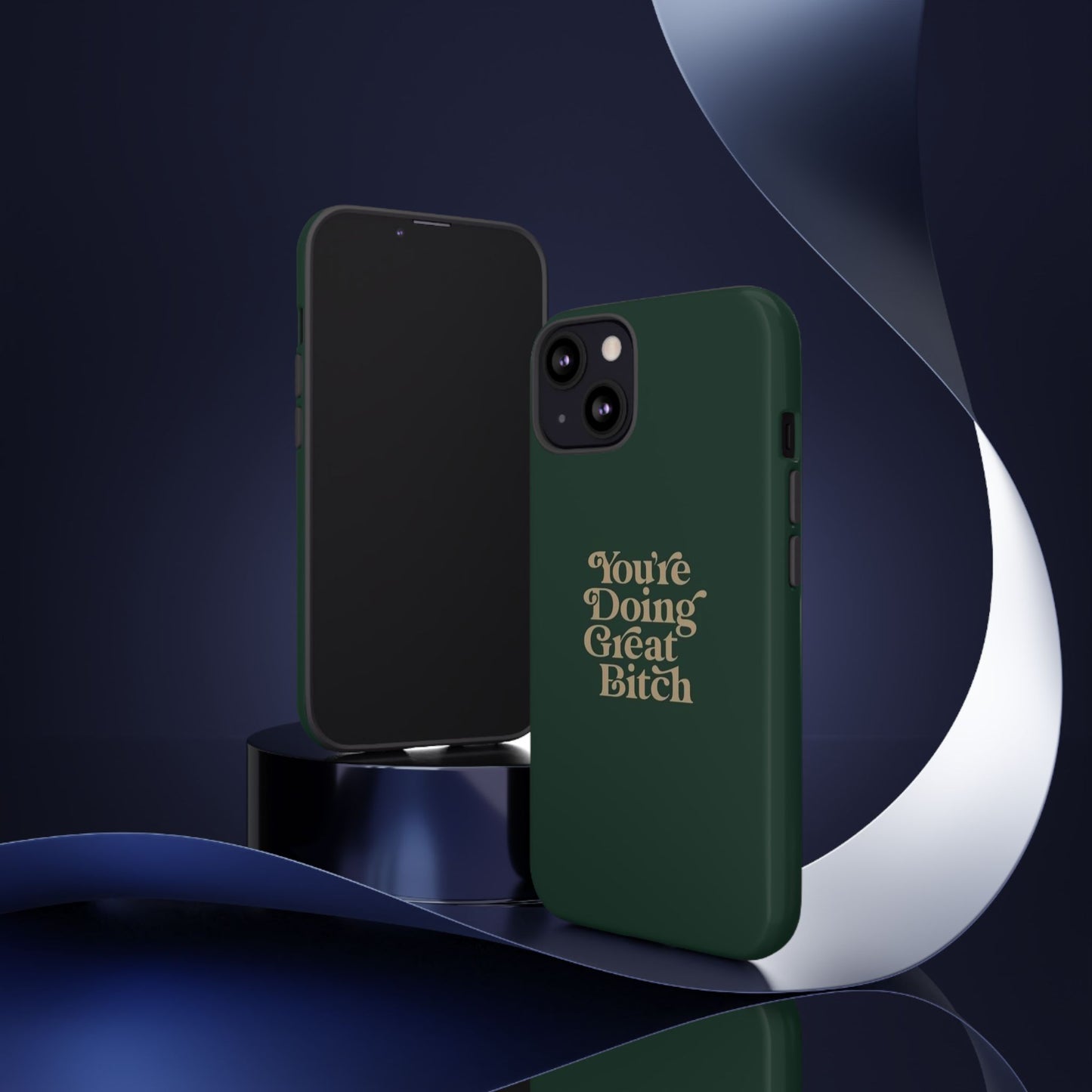 Tough Cases, Encouraging Phone Case, Motivational Phone Cover, Inspirational Phone Protector, Tough Love Phone Case, You're Doing Great